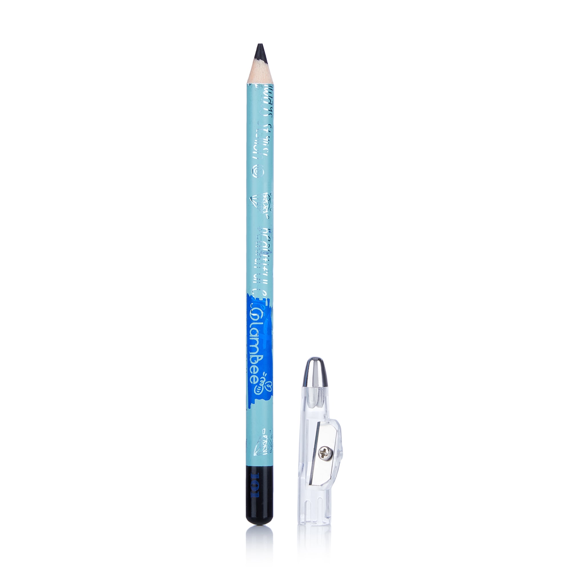 Олівець для очей GlamBee Eye Pencil 101 Чорний, 1.3 г